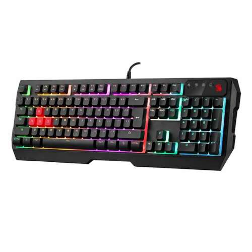 A4Tech Bloody B140N RGB Kabelgebundene Tastatur, Schwarz