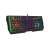A4Tech Bloody B140N RGB Kabelgebundene Tastatur, Schwarz, schräger Blick