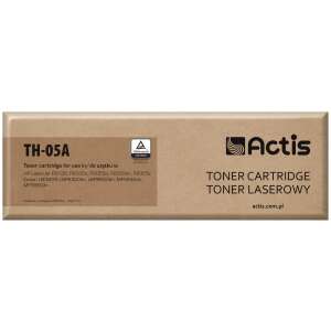 Actis TH-05A fekete tonerkazetta HP LaserJet P2035, P2055, Canon i-SENSYS LBP6500, LBP6650, MF5840, MF5880 nyomtatókhoz - Actis