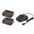 GARDENA POWER FOR ALL Battery Set - 2x 2.5 Ah - with Quick Charger 72435777