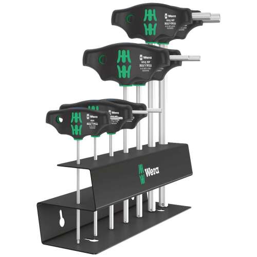 Wera 454/7 HF Set 2 Keresztfogantyús csavarhúzó készlet (7 db / csomag)