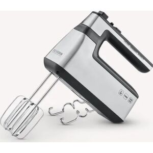 Severin HM 3843 silberner Handmixer mit Rührbesen - Severin