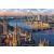 Trefl London 1000 darabos puzzle, kész, Big Ben és London Eye látható