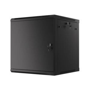 Obudowa Rack Lanberg 12U do Montażu na Ścianie - Widok 3/4 - Szafa rack