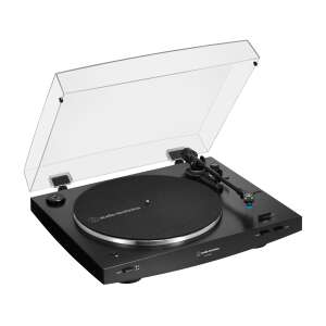 Audio-Technica AT-LP3XBTBK lemezjátszó porvédővel, fekete - Lemezjátszó