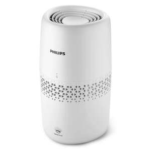 Umidificator de aer Philips seria 2000 HU2510/10, tehnologie NanoCloud, Culoare Alb, rezervor apa 2L, filtru compatibil FY1190/30