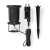 Nedis snowflake LED projector with ground spike, power adapter and cable