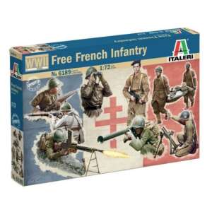 Italeri II. világháborús szabad francia csapatok műanyag modell (1:72) 77374824 