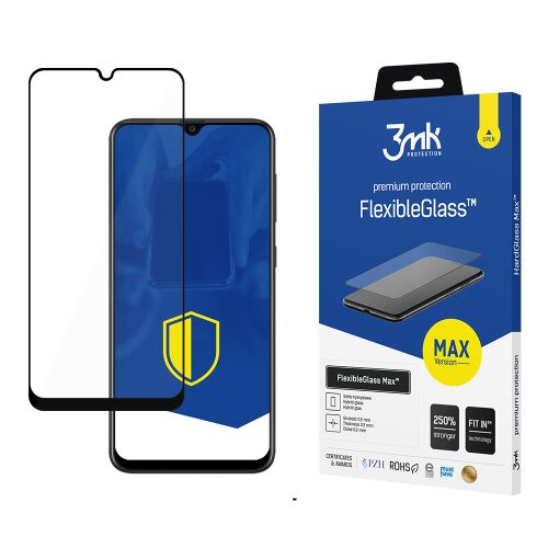 3mk FlexibleGlass Max képernyővédő fólia Samsung Galaxy A50-hez csomagolással - Telefon