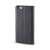 Black Samsung Galaxy M23 5G flip case, back view