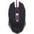 Gembird MUSG-001-R USB 2.0 Herná Myš - Čierna/Červená, pohľad zhora