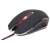 Gembird MUSG-001-R USB 2.0 Herná Myš - Čierna/Červená, šikmý pohľad