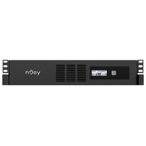 NJOY Code 800 UPS, vedere din față, negru, cu ecran LCD - NJoy Surse de alimentare neîntreruptibile UPS