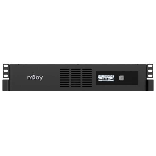 NJOY Code 800 UPS, widok z przodu, czarny, z wyświetlaczem LCD