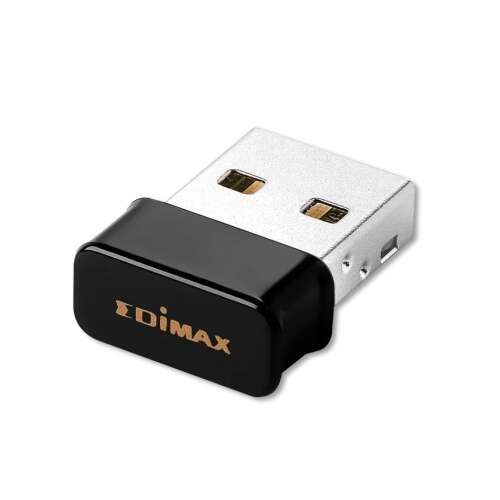 Edimax EW-7611ULB N150 Wi-Fi + Bluetooth 4.0 Nano USB adaptér, čierny, malý, bezdrôtový adaptér