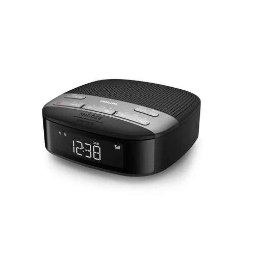 Philips TAR3505/12 DAB+ Digital Radio Alarm Clock, black