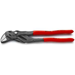 Nastaviteľný kľúč Knipex 86 01 250, 250 mm, fosfátovaný sivý, s červenými rukoväťami - Knipex