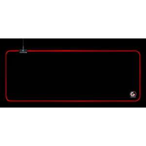 Подложка за мишка Gembird MP-GAMELED-L Геймърска подложка за мишка Черна 77379211 - Gembird