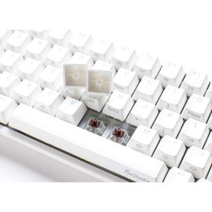 Ducky ONE 2 SF mechanikus billentyűzet Cherry MX Speed Silver kapcsolókkal, a billentyűsapka eltávolítva a kapcsolók megtekintéséhez - Ducky