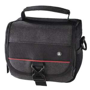 Hama Valletta 100 torba na aparat fotograficzny, czarna, widok z przodu - Torba i futerał na aparat