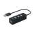 Equip 128955 4-portski USB 2.0 hub, crni, s kabelom