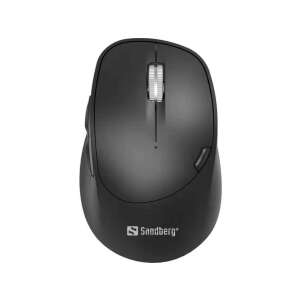 Sandberg Wireless Mouse Pro Recharge fekete egér, felülnézet - Sandberg