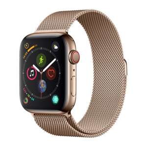 Arany Milanese Loop szij Apple Watch S1/2/3/4/5/6/SE 38/40mm-hez - Okosóra szíj