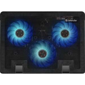 Defender NS-501 laptop hűtőpad, elülső nézet a ventilátorokkal - Defender
