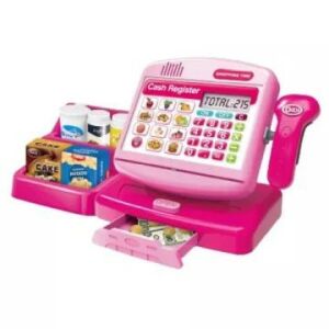 Játék Pénztárgép - Rózsaszín - Elektronikus
