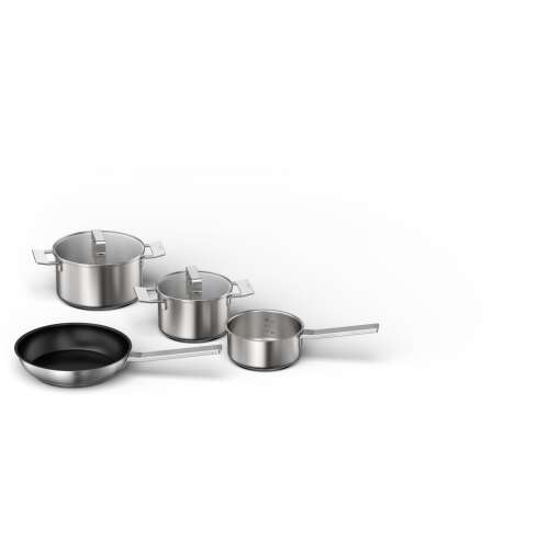Neff Z9404SE0 Edényszett - Inox (6 részes) Kochgeschirr-Set, Edelstahl, 6-teilig, beinhaltet Töpfe und Pfannen