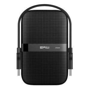 Zewnętrzny dysk twardy Silicon Power Armor A60 4TB, czarny, USB 3.1 - Silicon Power