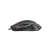 Natec Fury Hustler gaming mouse, black, optical sensor, RGB lighting, side view