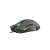 Natec Fury Hustler gaming mouse, black, optical sensor, RGB lighting, side view