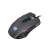 Natec Fury Hustler gaming mouse, black, optical sensor, RGB lighting, angled view