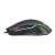 Natec Fury Hustler gaming mouse, black, optical sensor, RGB lighting, side view