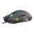 Natec Fury Hustler gaming mouse, black, optical sensor, RGB lighting, side view