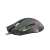 Natec Fury Hustler gaming mouse, black, optical sensor, RGB lighting, side view