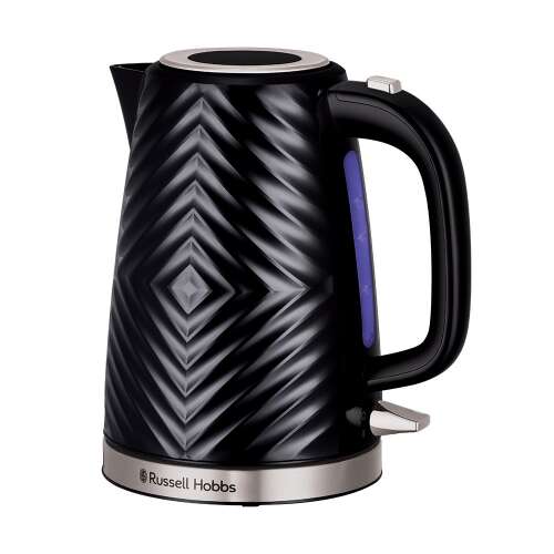 Russell Hobbs 26380-70 1.7L fekete vízforraló, Groove dizájnnal