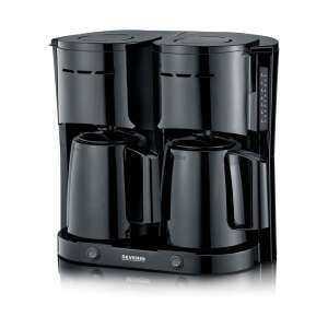 Severin KA 9315 Doppel-Filterkaffeemaschine mit zwei Thermokannen, schwarz - Severin