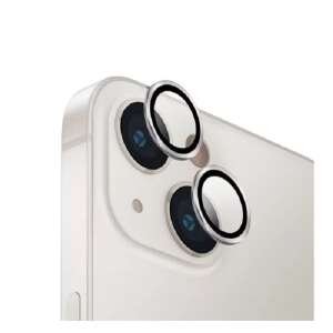 Uniq Optix kamera lencsevédő üveg iPhone 14 és 14 Plus modellekhez, ezüst - UNIQ