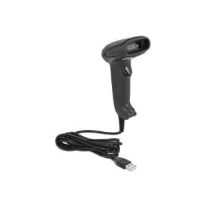 Skaner kodów kreskowych Delock 90557 USB, czarny - Czytnik kodów kreskowych
