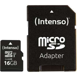Karta pamięci Intenso microSDXC 16GB z adapterem - Karta pamięci