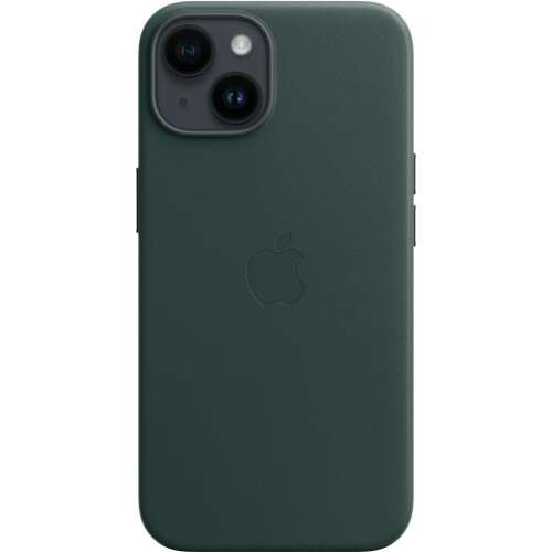 Apple iPhone 14 husă din piele cu magsafe, S.Green