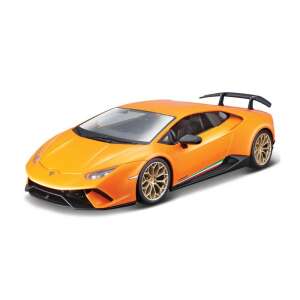 Bburago Lamborghini Huracan Performante модел на кола от метален отлив, мащаб 1:24, оранжев - Модел, макет