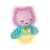 Clementoni Baby Firefly Good Night Lamp, musical night light with white noise and soothing melodies, multi-color lights, 0+ months