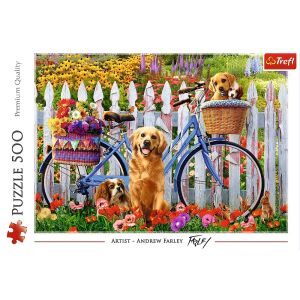 Trefl Psi i bicikl 500 komada puzzle - Trefl Puzzle