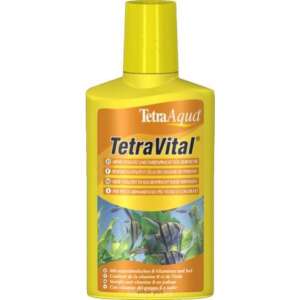 Tetra Vital Kondycjoner do Wody Akwariowej, butelka 100ml, zwiększa witalność ryb, podkreśla naturalne kolory, wspiera zdrowe ryby, rośliny i mikroorganizmy - Tetra