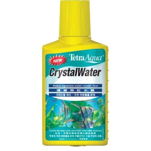 Tetra Aqua CrystalWater, 500ml akvárium víztisztító, kristálytiszta vizet biztosít az akváriumnak