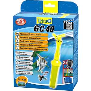 Tetra GC40 Aspirator de pietriș pentru acvariu, aspirator de pietriș ușor de utilizat pentru acvarii, capacitate de 50-200 litri - Tetra