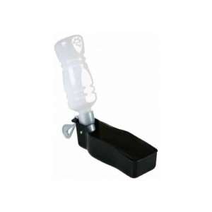 Sticla de apă portabilă Trixie pentru câini cu bol, 250 ml, negru - Trixie Castroane si adapatori animale